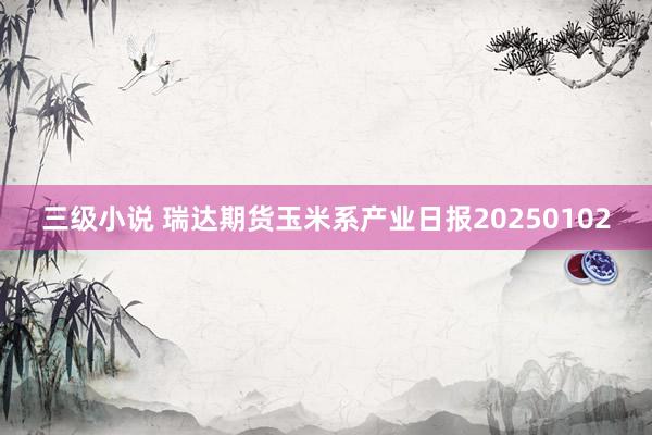 三级小说 瑞达期货玉米系产业日报20250102