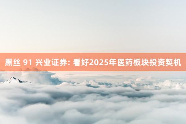 黑丝 91 兴业证券: 看好2025年医药板块投资契机