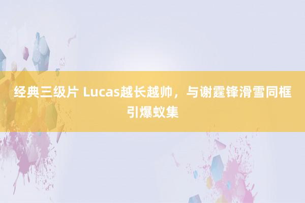 经典三级片 Lucas越长越帅，与谢霆锋滑雪同框引爆蚁集